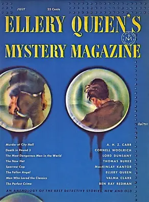 Ellery Queen’s Mystery Magazine. Vol. 18, No. 92, July 1951