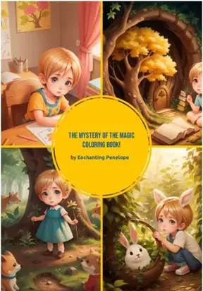 The mystery of the magic coloring book