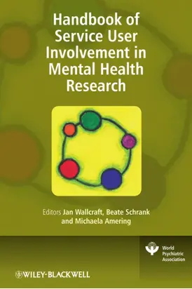 Handbook of Service User Involvement in Mental Health Research