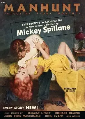 Manhunt. Volume 1, Number 2, February, 1953