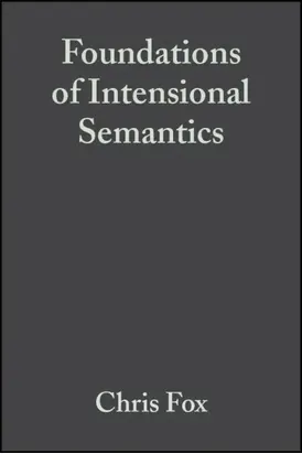 Foundations of Intensional Semantics