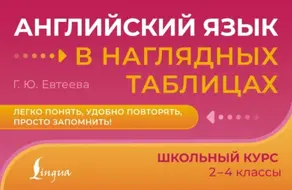 Английский язык в наглядных таблицах. Школьный курс. 2–4 классы