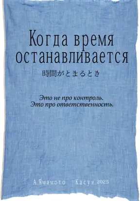 Когда время останавливается