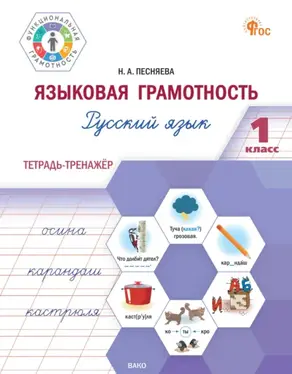 Языковая грамотность. Русский язык. 1 класс. Тетрадь-тренажёр