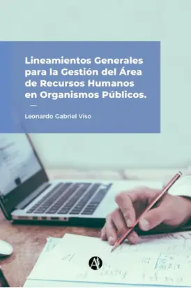 Lineamientos generales para la gestión del área de Recursos Humanos en organismos públicos