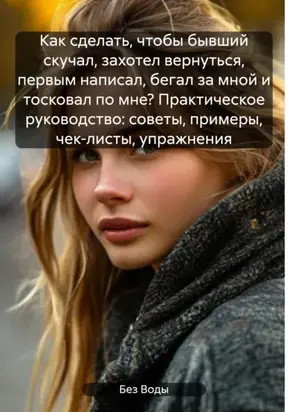 Как сделать, чтобы бывший скучал, захотел вернуться, первым написал, бегал за мной и тосковал по мне? Практическое руководство: советы, примеры, чек-листы, упражнения