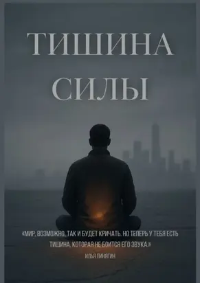 Тишина силы. Мир, возможно, так и будет кричать. Но теперь у тебя есть тишина, которая не боится его звука