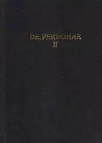 De Personae / О Личностях. Том II [Сборник научных трудов]