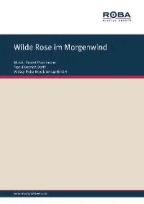 Wilde Rose im Morgenwind