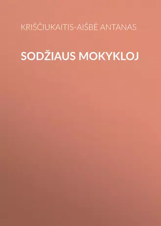 Sodžiaus mokykloj