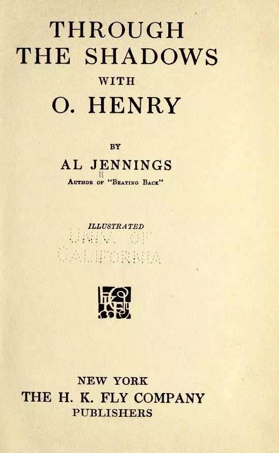 Through the Shadows with O'Henry