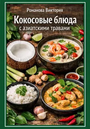 Кокосовые блюда с азиатскими травами