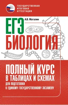 ЕГЭ. Биология. Полный курс в таблицах и схемах для подготовки к ЕГЭ