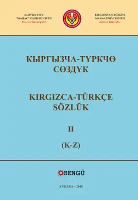 Kırgızca Türkçe Sözlük II
