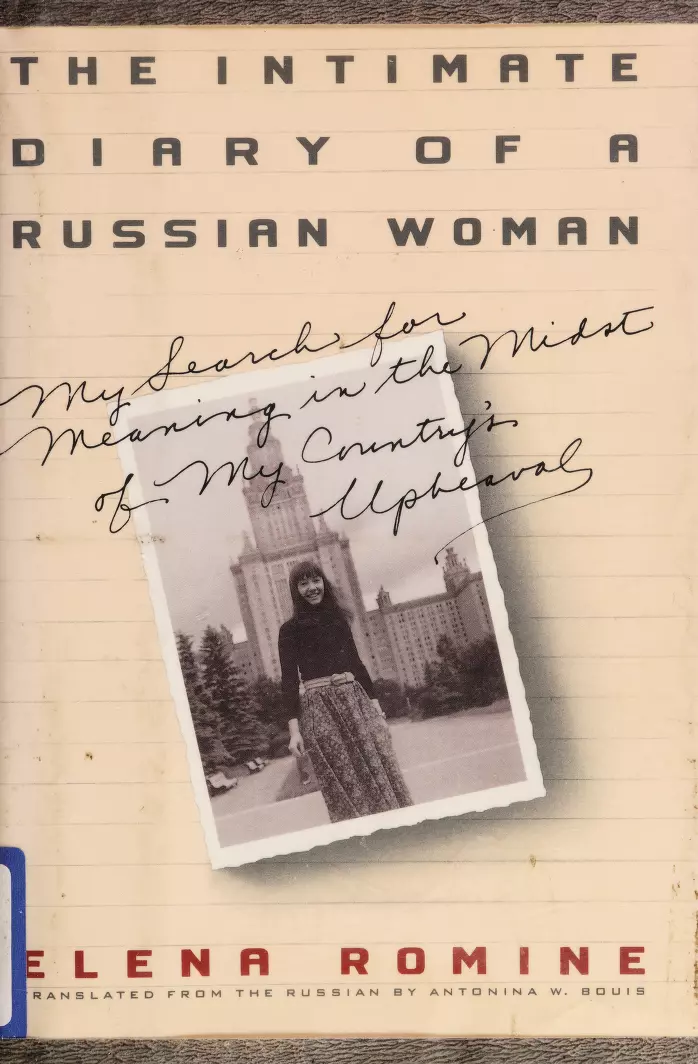 The intimate diary of a Russian woman