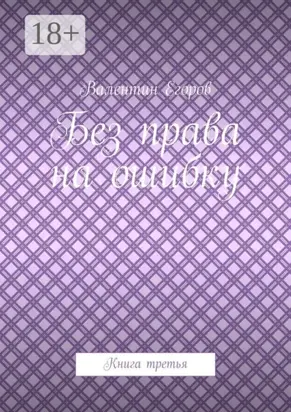 Без права на ошибку. Книга третья