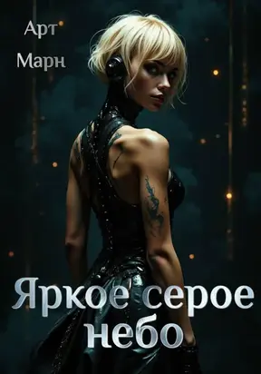 Яркое серое небо