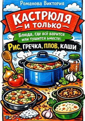 Кастрюля и только – блюда, где всё варится или тушится вместе: рис, гречка, плов, каши