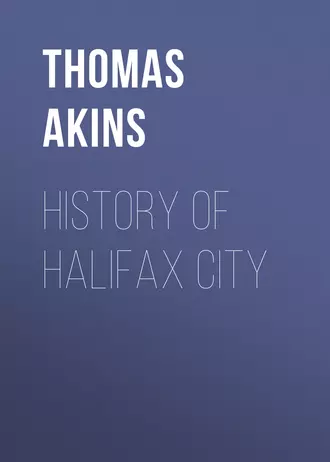 History of Halifax City