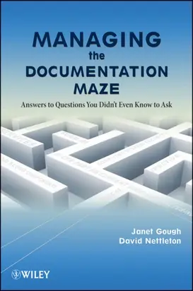 Managing the Documentation Maze. Answers to Questions You Didn't Even Know to Ask