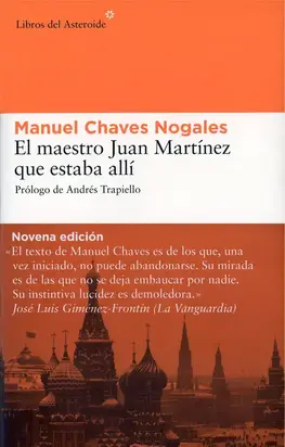 El maestro Juan Martínez que estaba allí