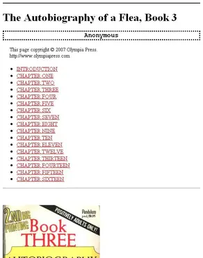 The Autobiography of a Flea, Book 3