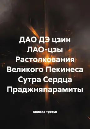 ДАО ДЭ цзин ЛАО-цзы. Растолкования Великого Пекинеса. Сутра Сердца Праджняпарамиты