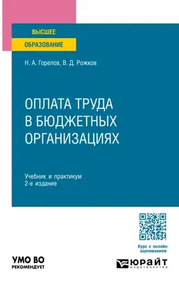 Оплата труда в бюджетных организациях 2-е изд. Учебник и практикум для бакалавриата и магистратуры