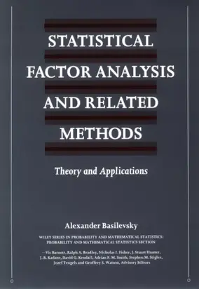 Statistical Factor Analysis and Related Methods