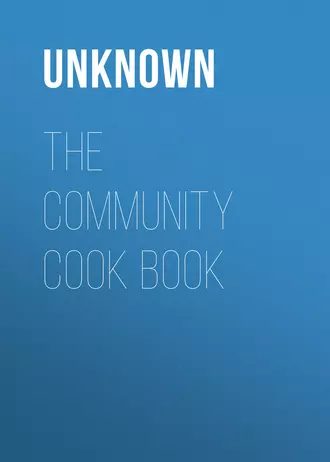 The Community Cook Book