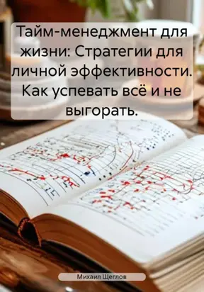 Тайм-менеджмент для жизни: Стратегии для личной эффективности. Как успевать всё и не выгорать.