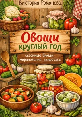 Овощи круглый год – сезонные блюда, маринование, заморозка