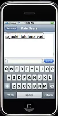 Sajaukti telefona vadi