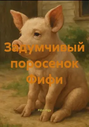 Задумчивый поросенок Фифи