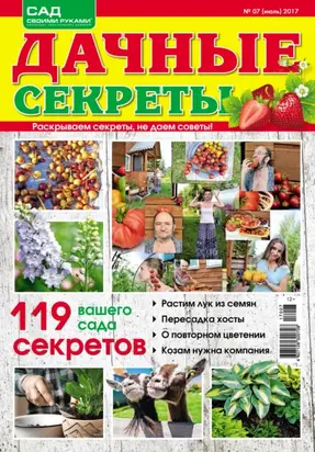 Сад своими руками. Дачные секреты №07/2017