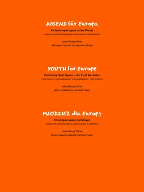 Jugend für Europa, 10 Jahre open space Praxis