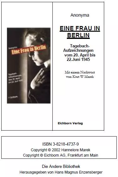 Женщина в Берлине