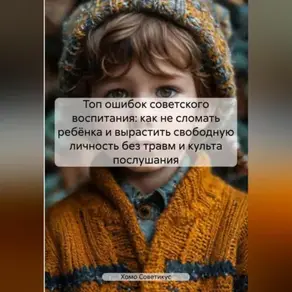 Топ ошибок советского воспитания: как не сломать ребёнка и вырастить свободную личность без травм и культа послушания.