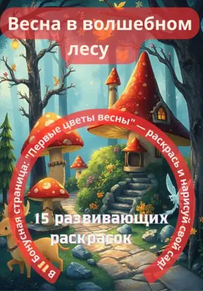 Весна в волшебном лесу