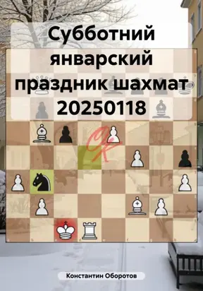 Субботний январский праздник шахмат 20250118