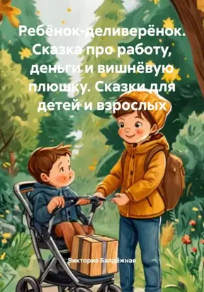 Ребёнок-деливерёнок. Сказка про работу, деньги и вишнёвую плюшку. Сказки для детей и взрослых