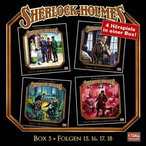 Sherlock Holmes - Die geheimen Fälle des Meisterdetektivs, Box 5: Folgen 15, 16, 17, 18