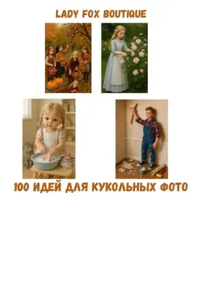 Гайд «100 идей для кукольных фото»