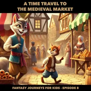 Fantasy Journeys for Kids, Episode 8: A Time Travel to the Medieval Market (ungekürzt)