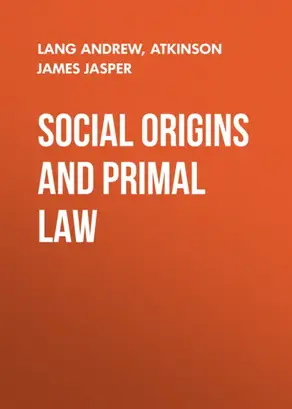 Social Origins and Primal Law