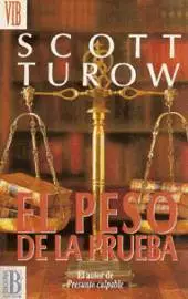 El peso de la prueba